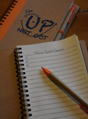 I’m Growing Up, Not Out Journal